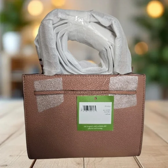 Kate Spade 25th Anniversary Sam Icon Mini Tote Bag Blush w/ Scarf NWT - Picture 2 of 8